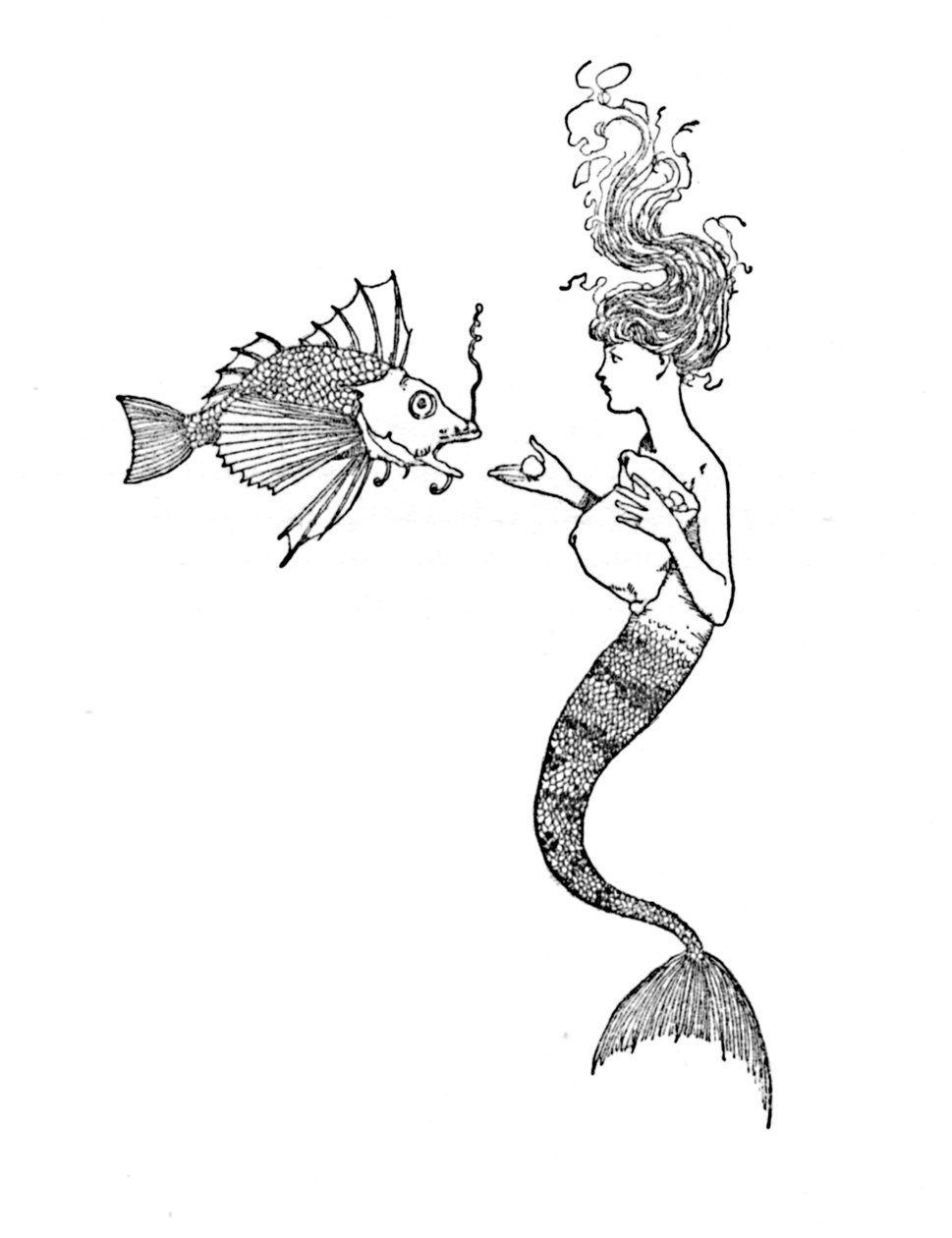 Jedli z rąk, ok. 1930 autorstwa William Heath Robinson