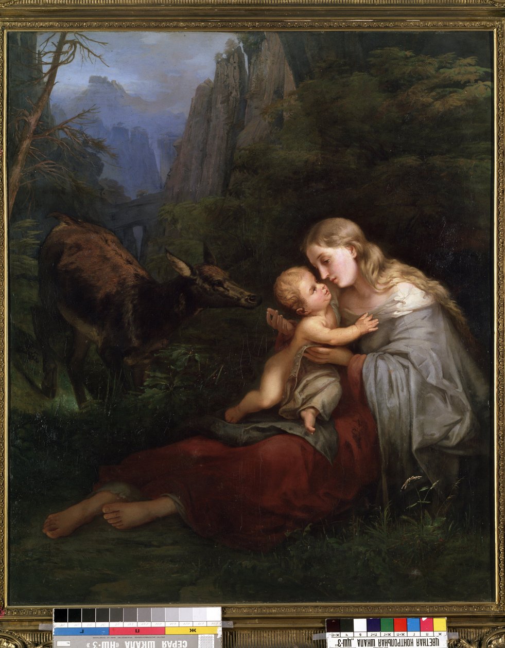 Nieznany obraz autorstwa W. Herbig