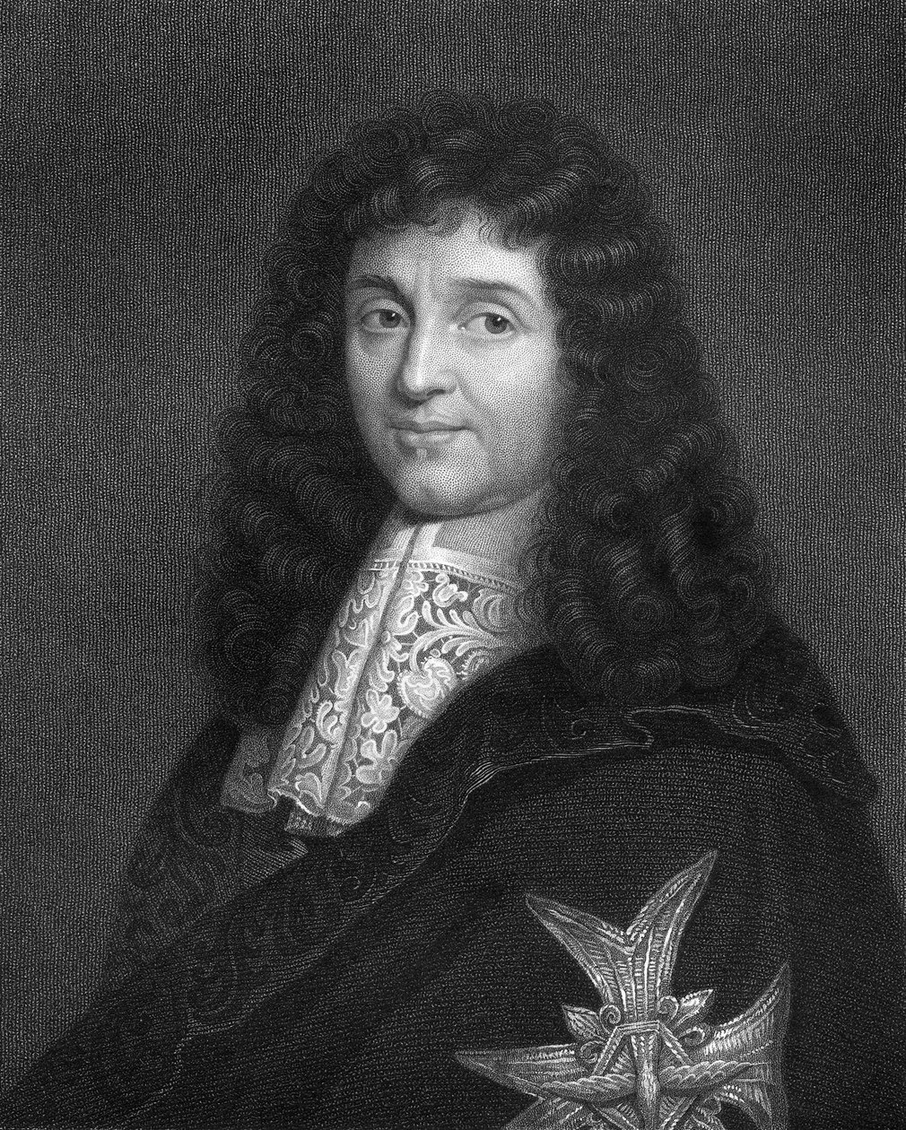 Jean-Baptiste Colbert, francuski mąż stanu z XVII wieku, 1836. autorstwa W. Holl