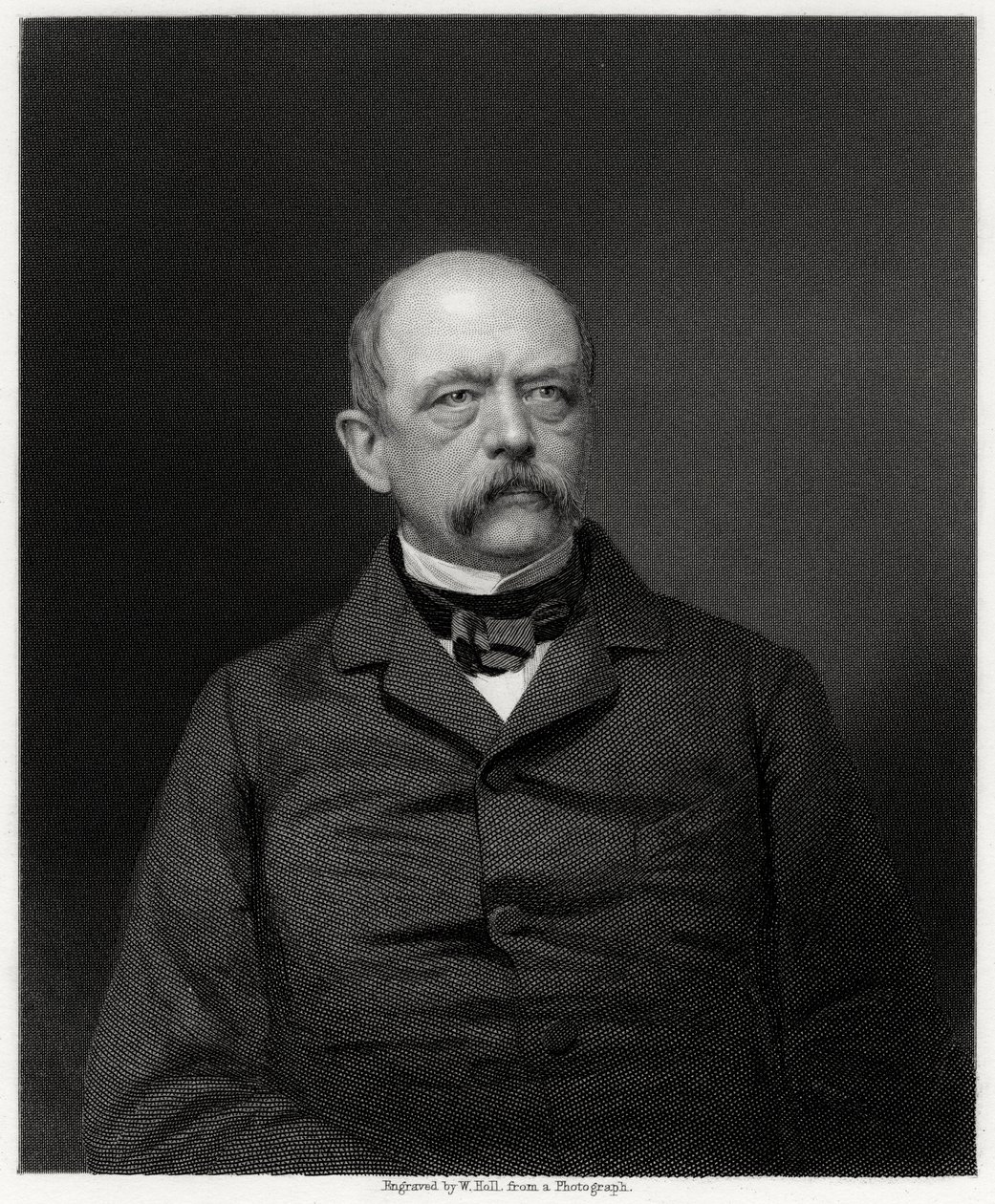 Otto von Bismarck, niemiecki mąż stanu, XIX w. autorstwa W. Holl