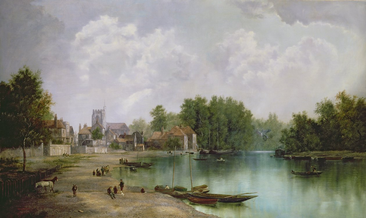Widok na Twickenham autorstwa W. Howard