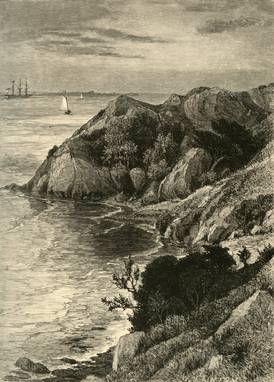 „Zatoka Brentona”, 1872. autorstwa W. J. Linton