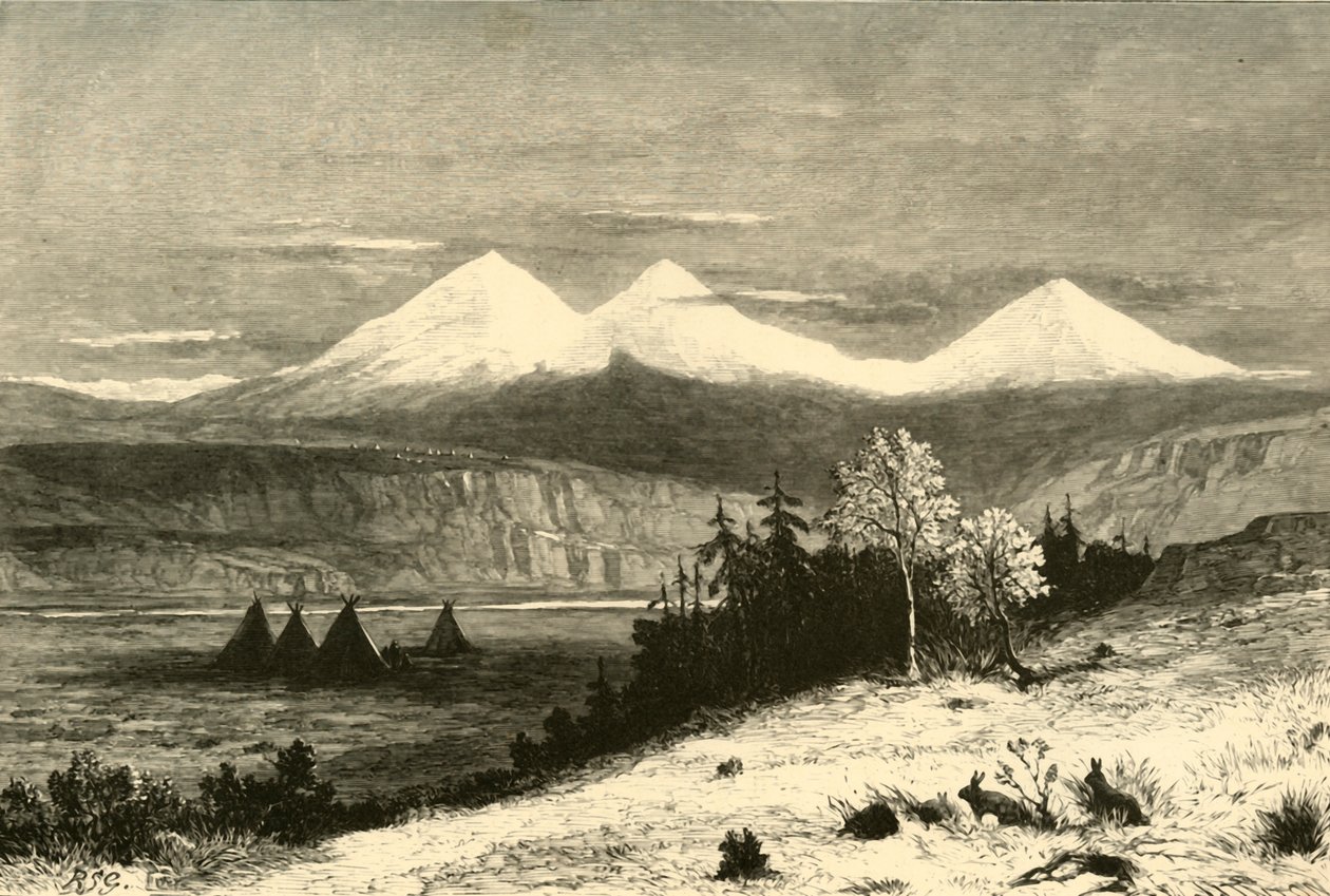 „Trzy siostry”, 1872. autorstwa W. J. Linton