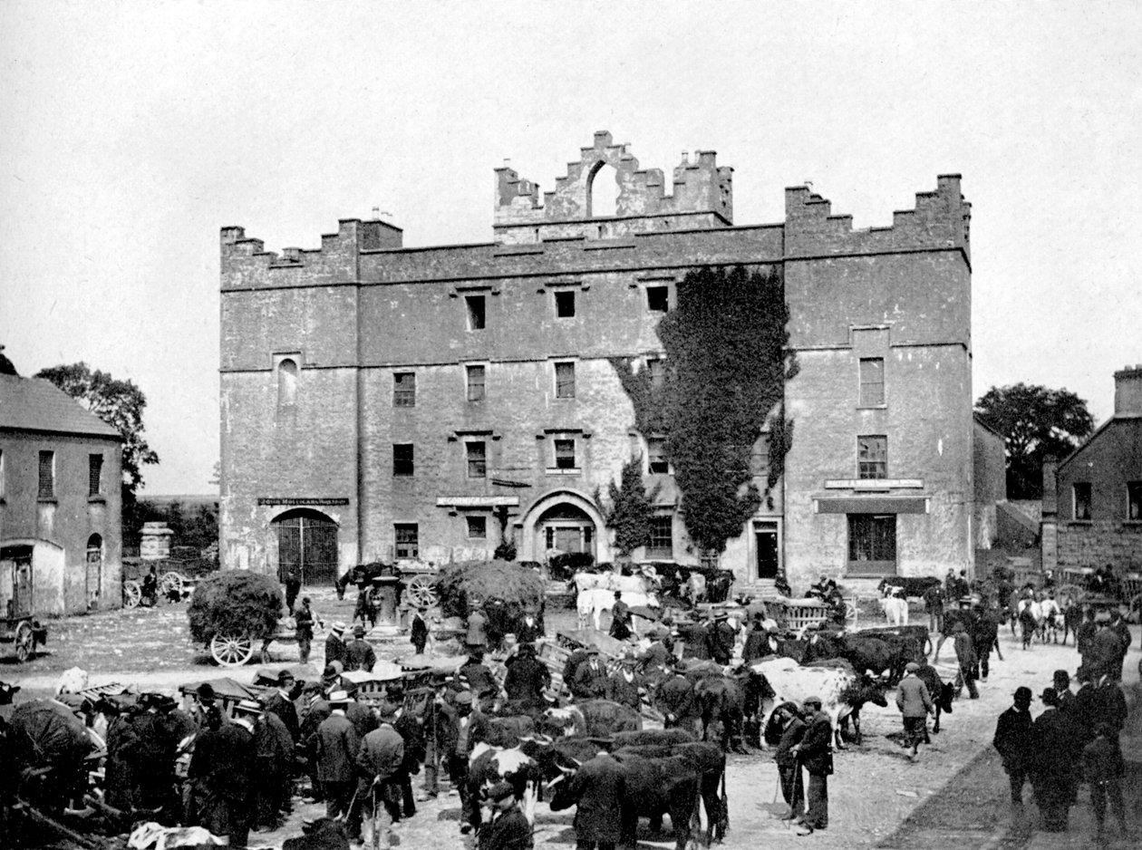 Old Gaol, Roscommon, Irlandia, 1924-1926. autorstwa W. Lawrence