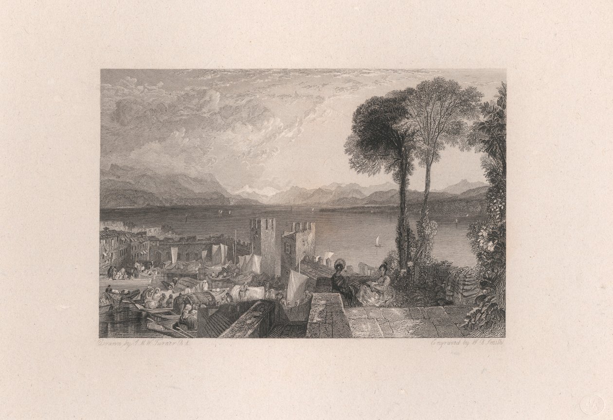 Jezioro Maggiore autorstwa W. R. Smith