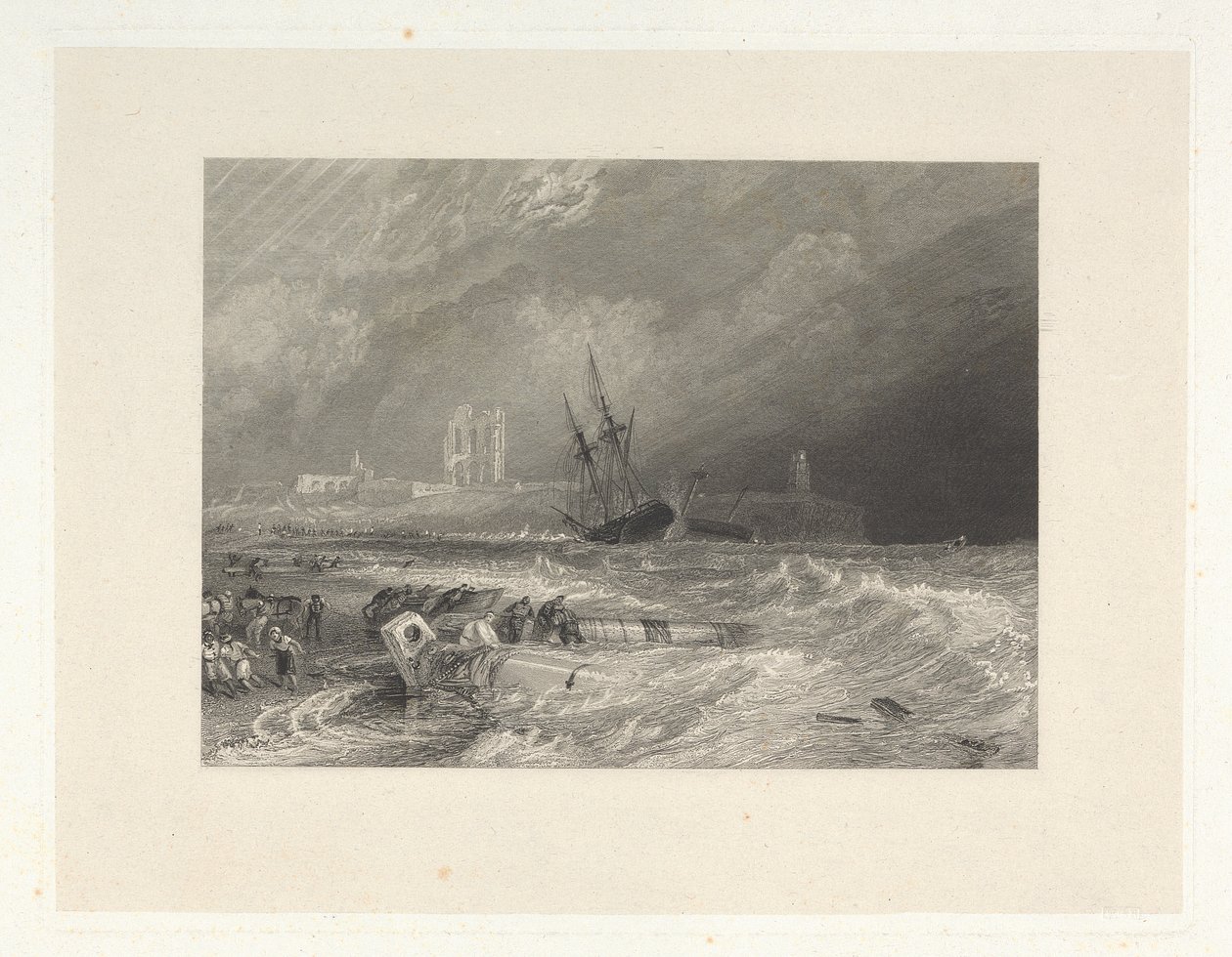 Tynemouth, Northumberland autorstwa W. R. Smith