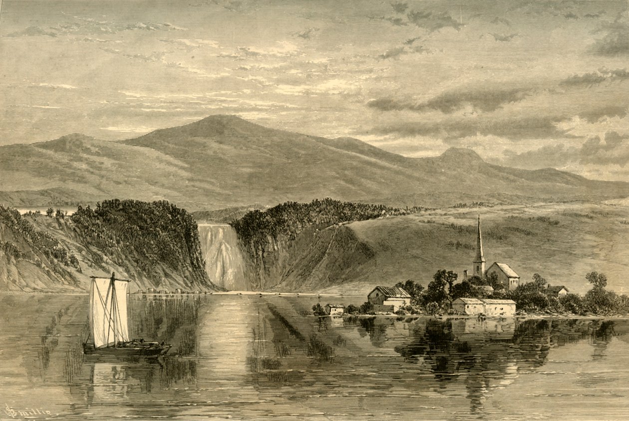 „Upadki Montmorency”, 1874. autorstwa W. Roberts