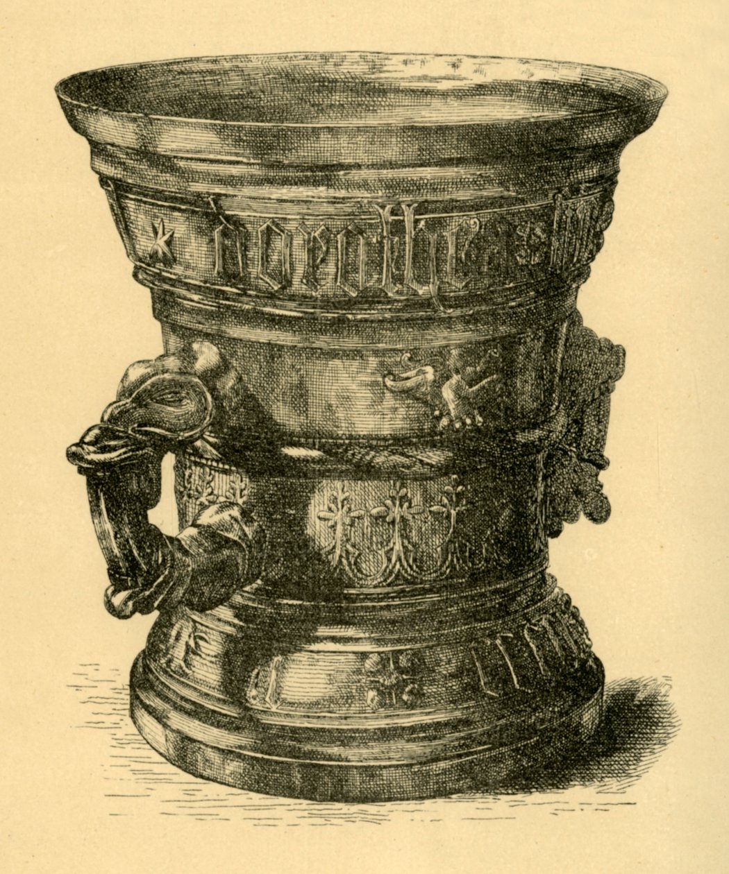 Moździerz, 1545, 1881. autorstwa W. W. McCarty