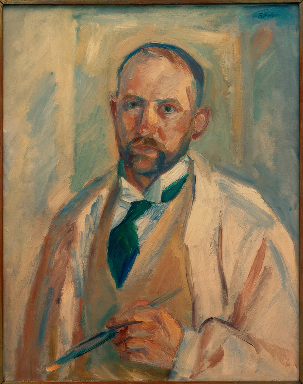 Autoportret autorstwa Waldemar Rosler