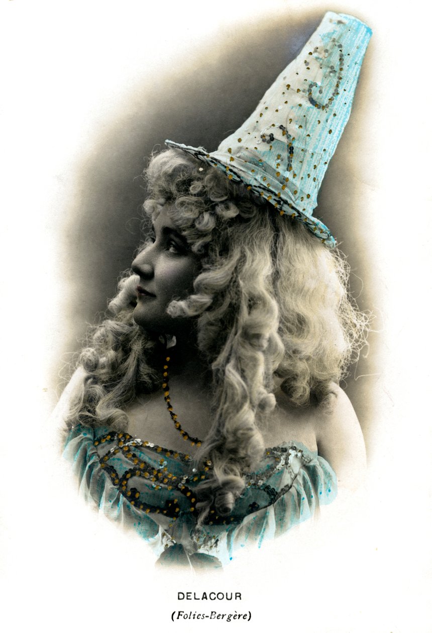 Delacour Folies-Bergère, początek XX wieku. autorstwa Walery
