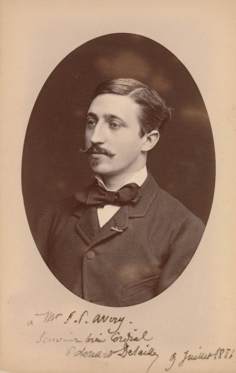 [Edouard Detaille], lata 70. XIX wieku. autorstwa Walery Frères