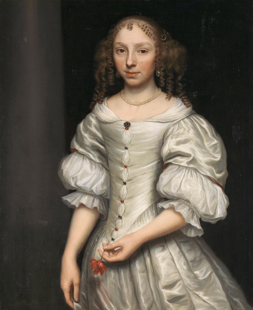 Portret kobiety autorstwa Wallerant Vaillant (attributed to)