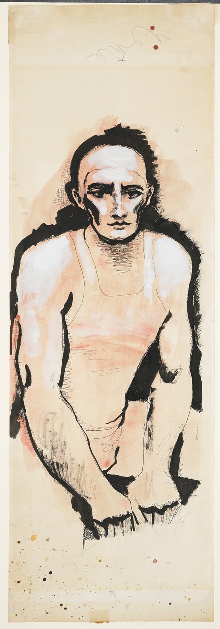 Studium dla „Roberto” nr 1 autorstwa Walt Kuhn