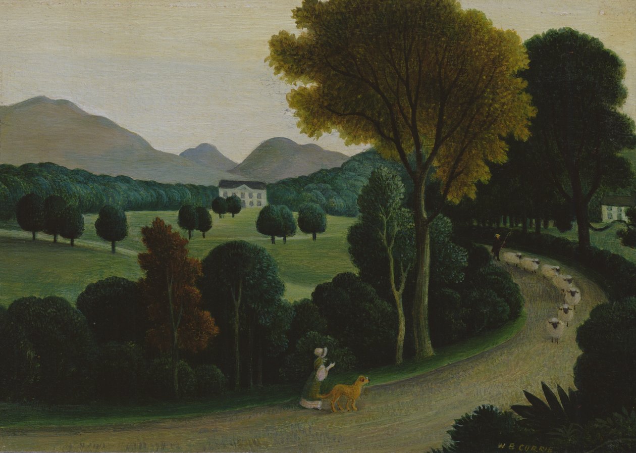 Waiting with Prudence (akryl na pokładzie) autorstwa Walter Bell Currie Walter Bell Currie