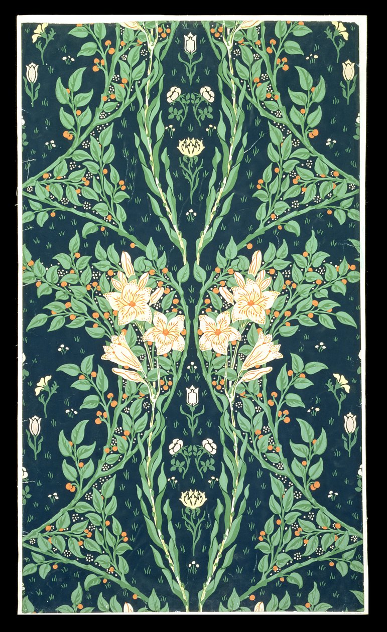 Wzór tapety Francesca autorstwa Walter Crane