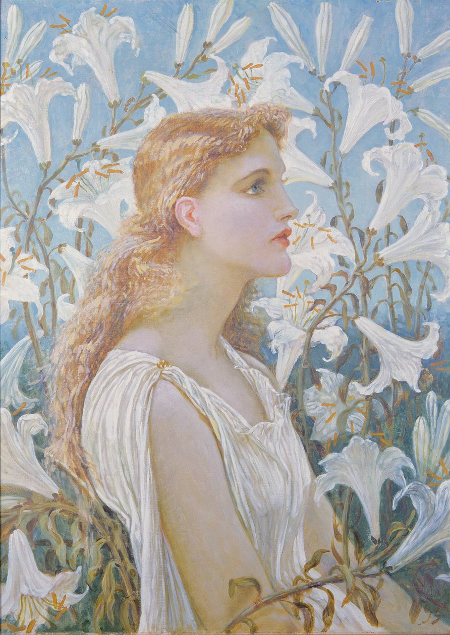 Lilie, 1893 autorstwa Walter Crane