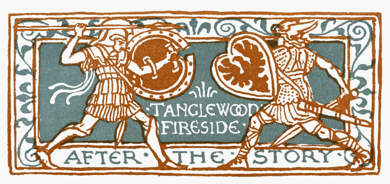 Kominek Tanglewood autorstwa Walter Crane