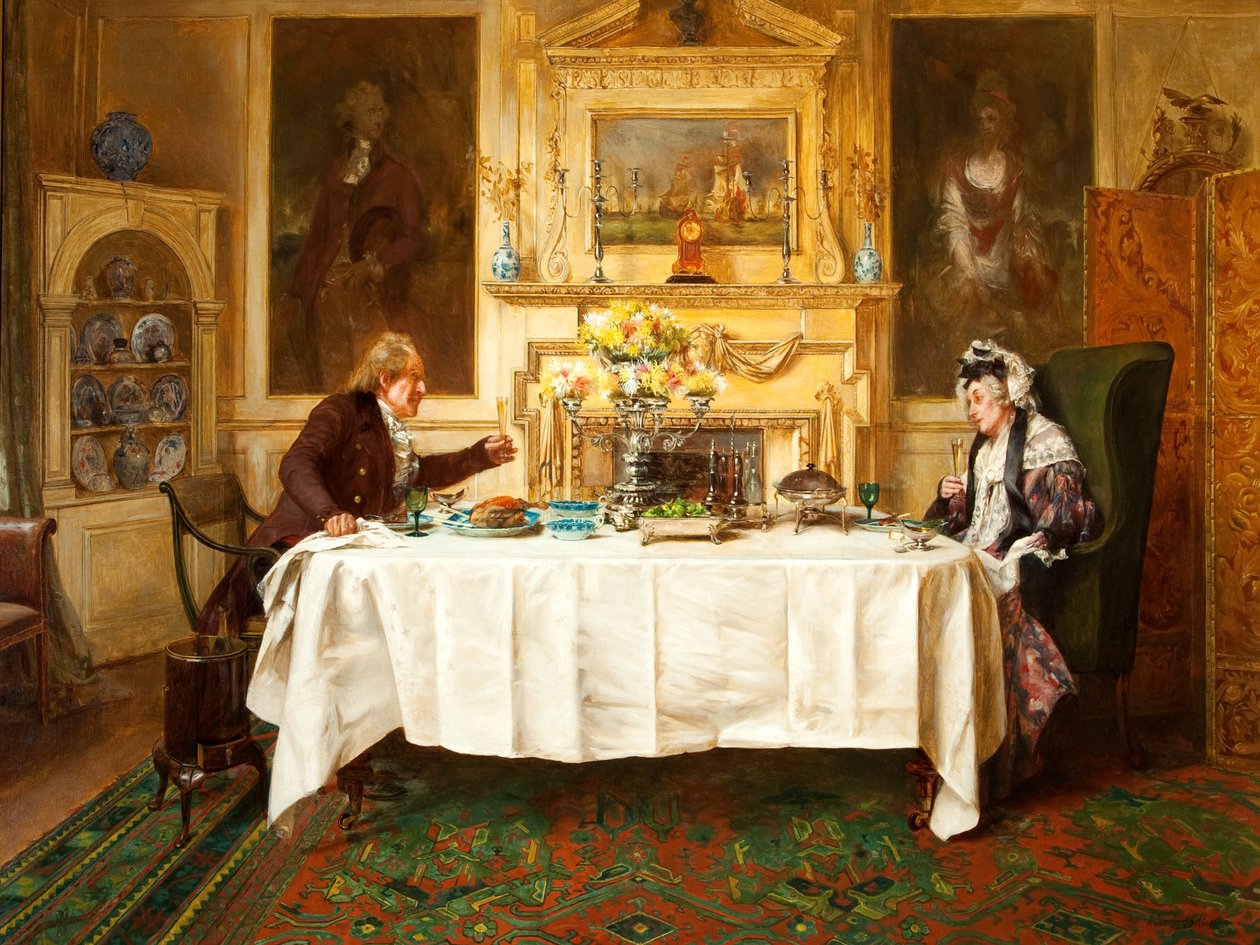 Darby i Joanna autorstwa Walter Dendy Sadler