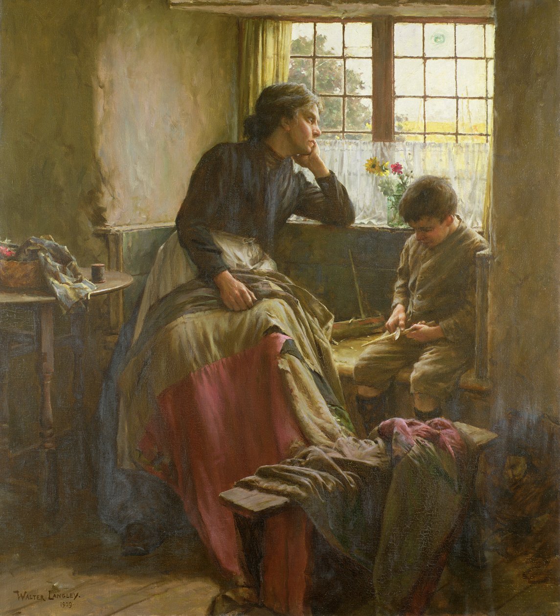 Czuła Łaska Martwego Dnia autorstwa Walter Langley