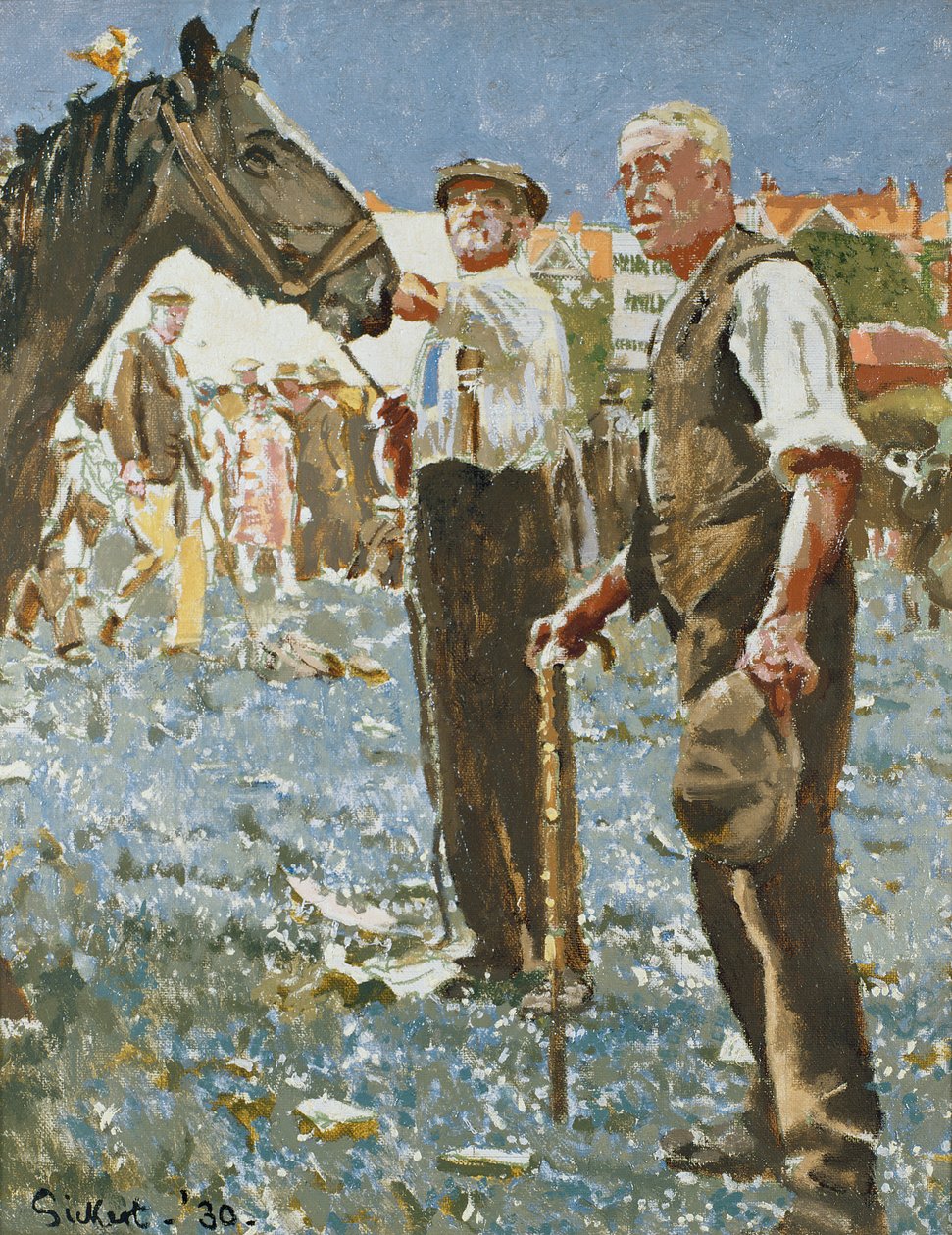 Jarmark Barneta, 1930 autorstwa Walter Richard Sickert