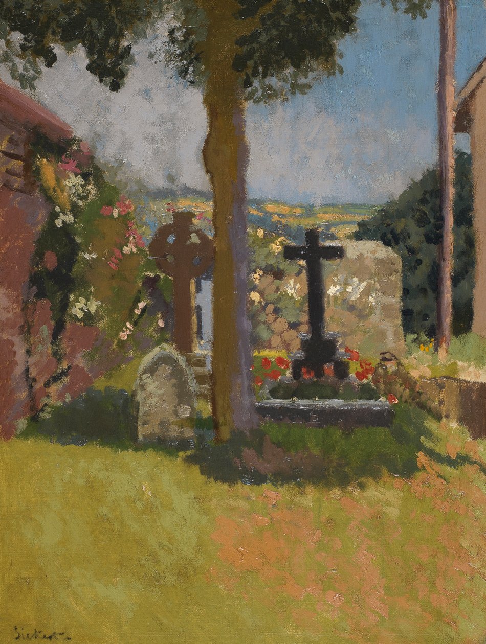 Cmentarz Chagford, Devon, 1915 autorstwa Walter Richard Sickert