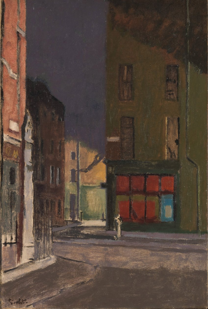 Maple Street, Londyn, ok. 1915-23 autorstwa Walter Richard Sickert