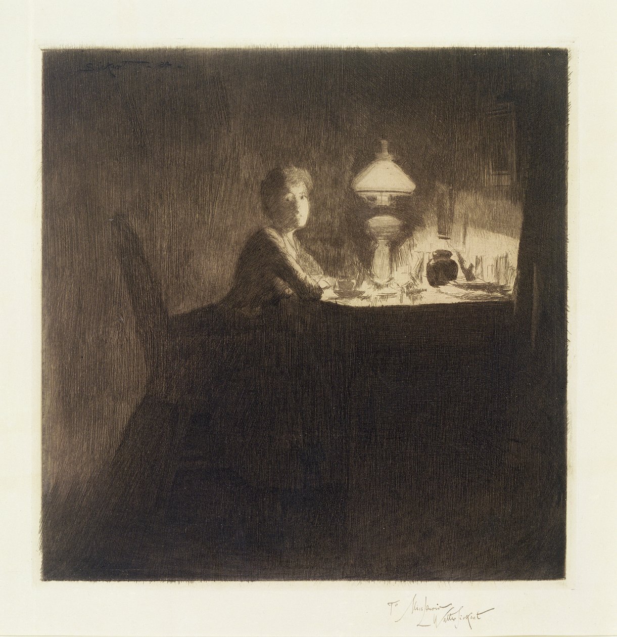 p.o. kierownika, 1884 autorstwa Walter Richard Sickert