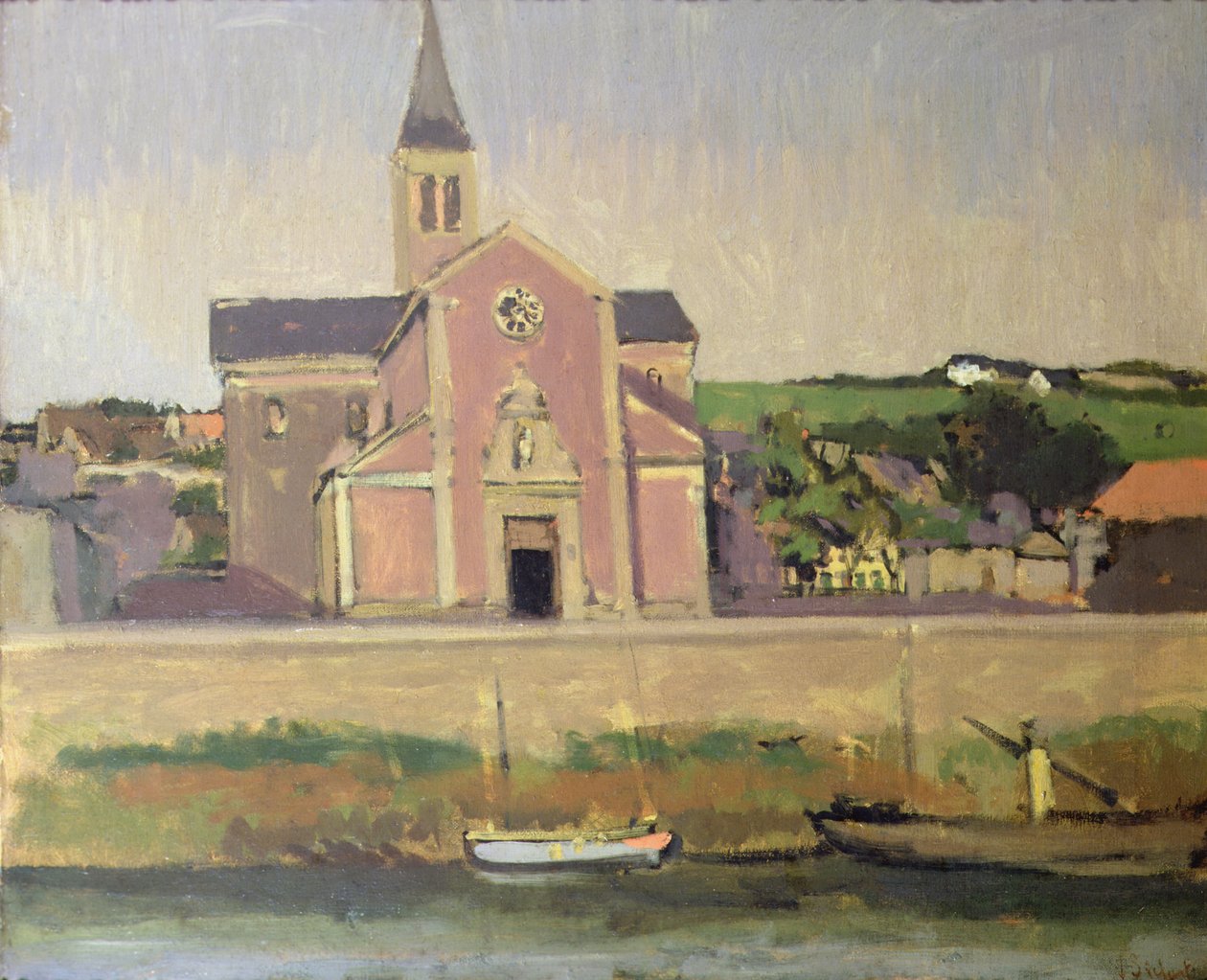 Kościół Pollet, Dieppe, ok. 1900 autorstwa Walter Richard Sickert