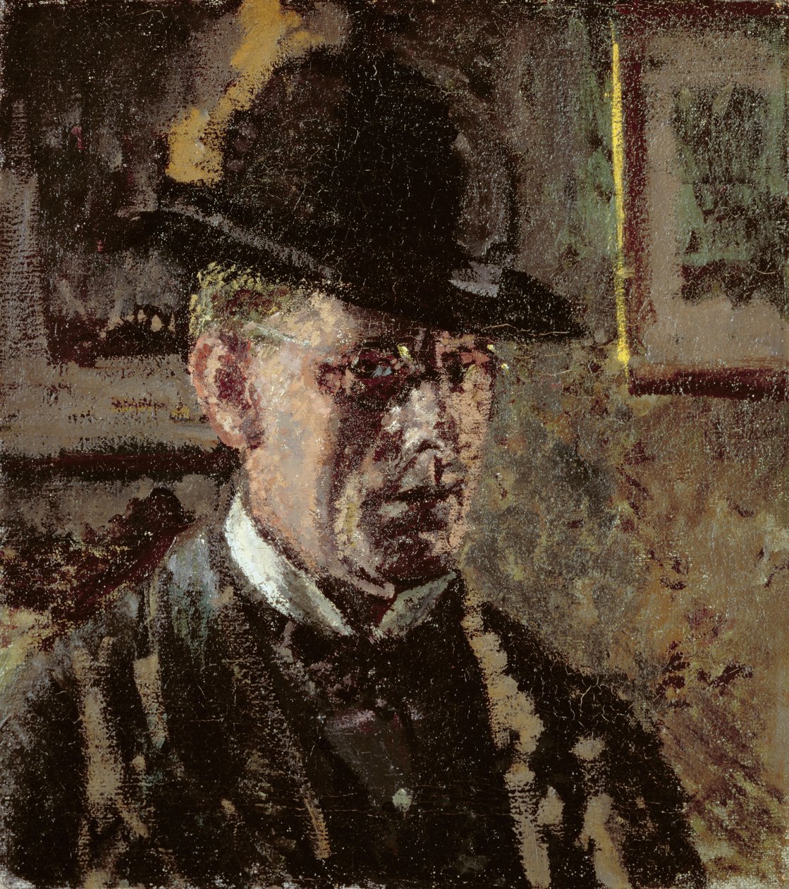 Młodociany ołowiany (autoportret), 1907 autorstwa Walter Richard Sickert