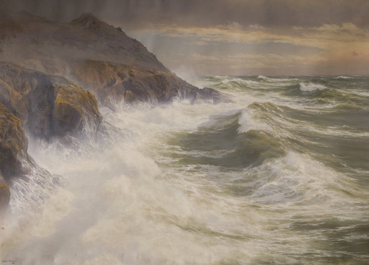 Bolt Head, South Devon, 1891 autorstwa Walter Shaw