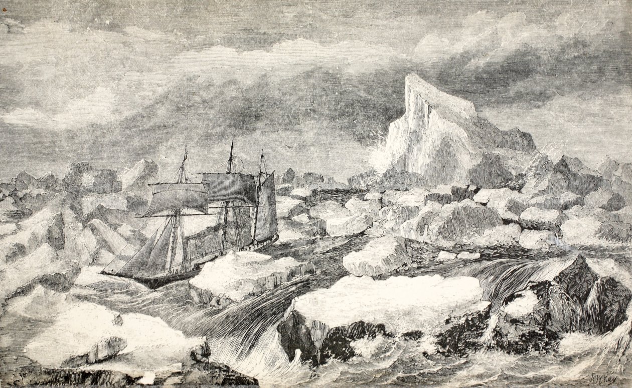 Lis wylatujący z toczącego się plecaka, 1859 autorstwa Walter William May