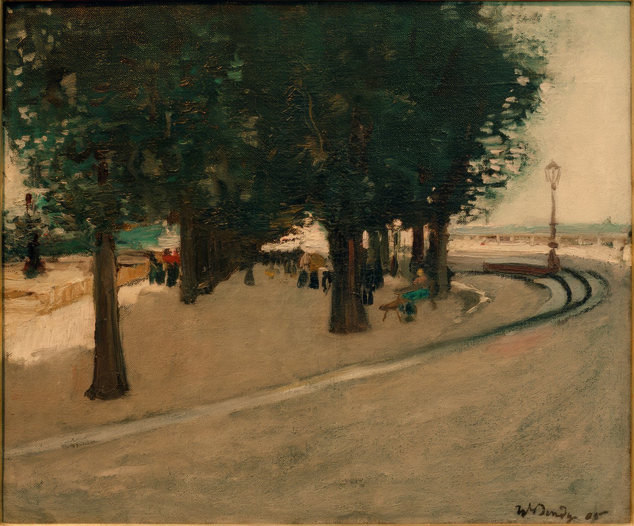 Promenada autorstwa Walter Bondy