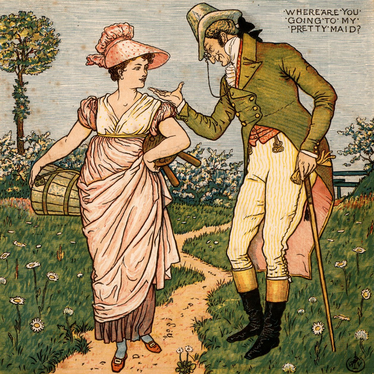 Walter Crane (1845-1915) autorstwa Walter Crane