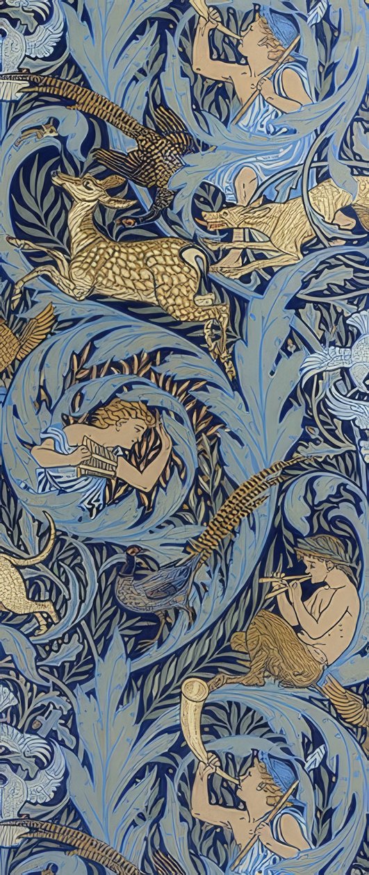 Woodnotes. 1886 autorstwa Walter Crane