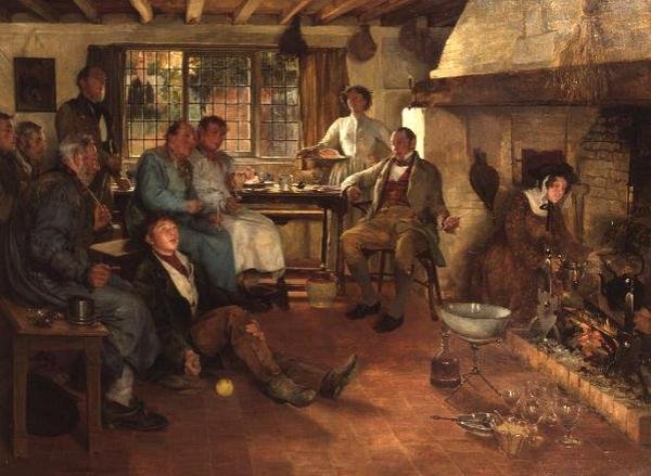 Przygotowanie dziurkacza autorstwa Walter Dendy Sadler