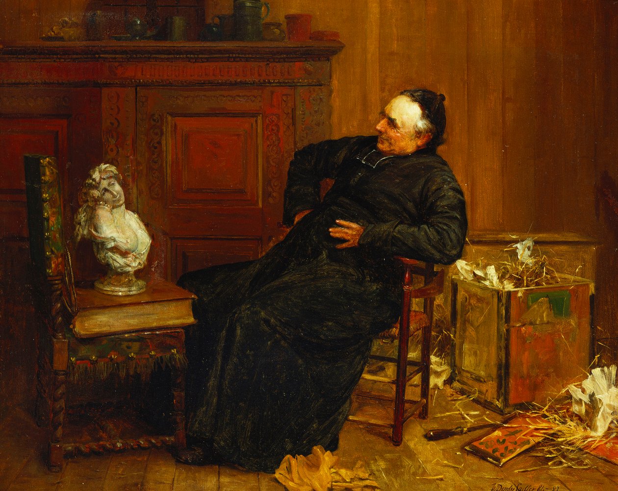 Koneser, 1884-87 autorstwa Walter Dendy Sadler