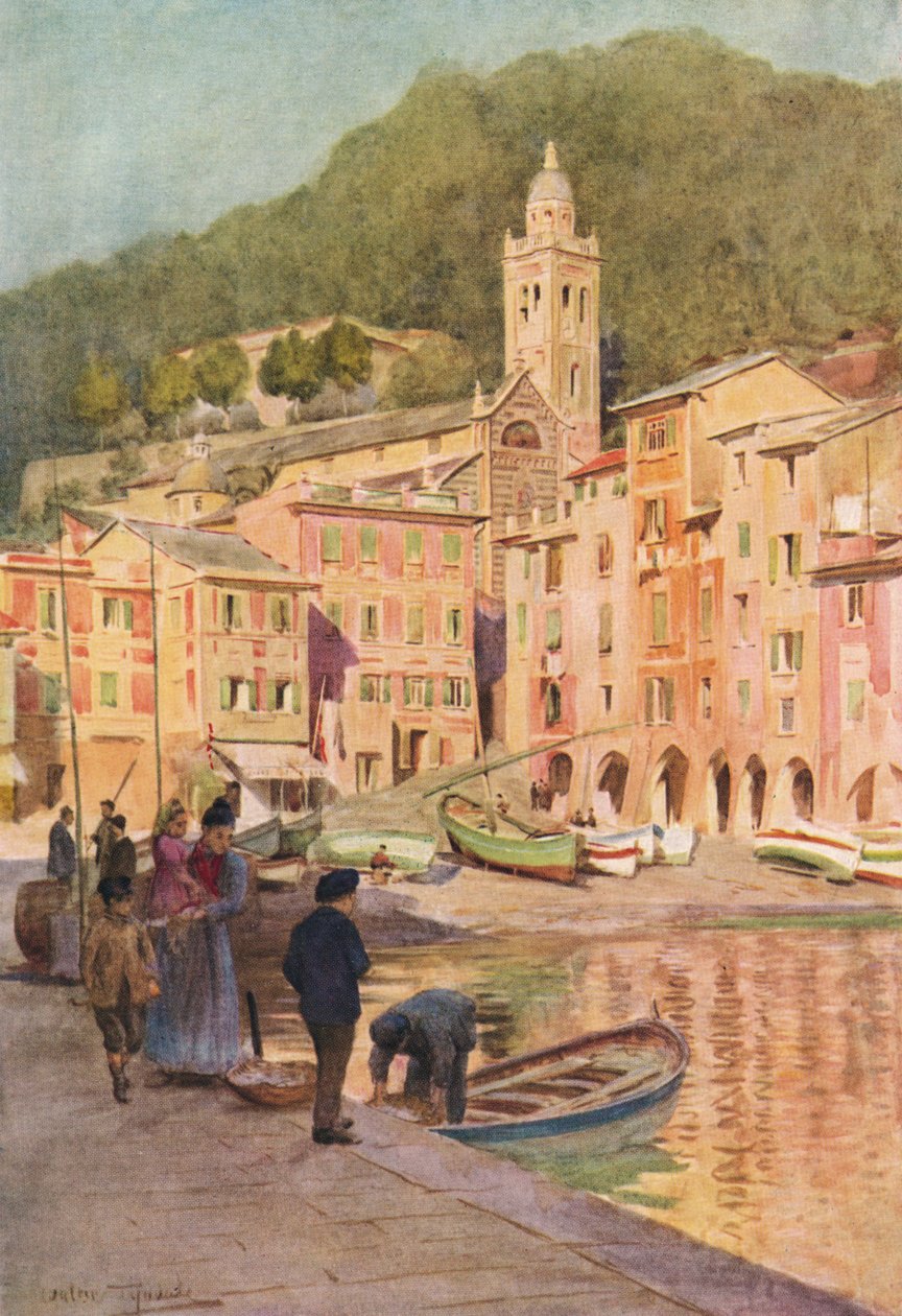 Portofino, c1910, 1912 autorstwa Walter Frederick Roofe Tyndale