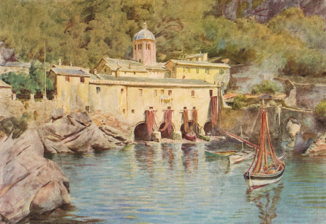 S. Fruttuoso, c1910, 1912 autorstwa Walter Frederick Roofe Tyndale