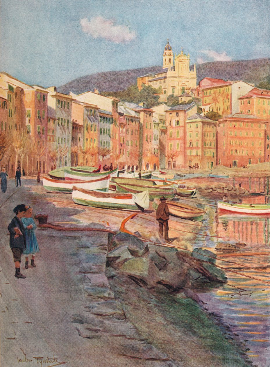 S. Margherita Ligure, c1910, 1912 autorstwa Walter Frederick Roofe Tyndale