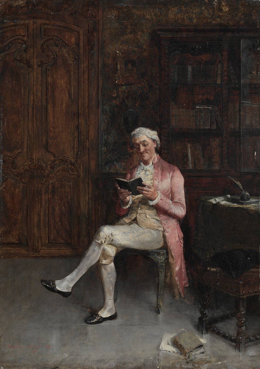 Filozof, 1882. autorstwa Walter Gay