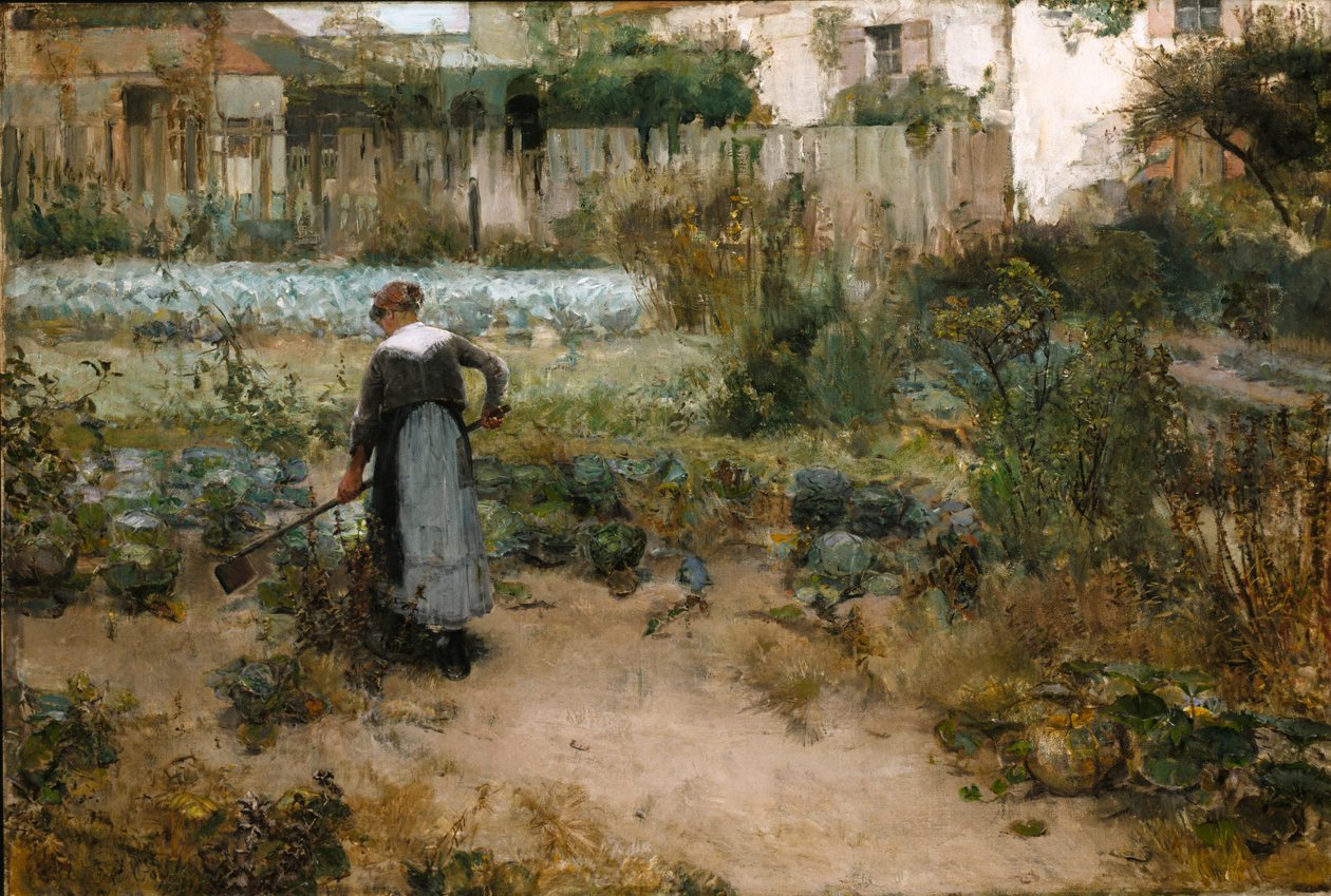 Listopad, Etaples, ok. godz. 1885. autorstwa Walter Gay