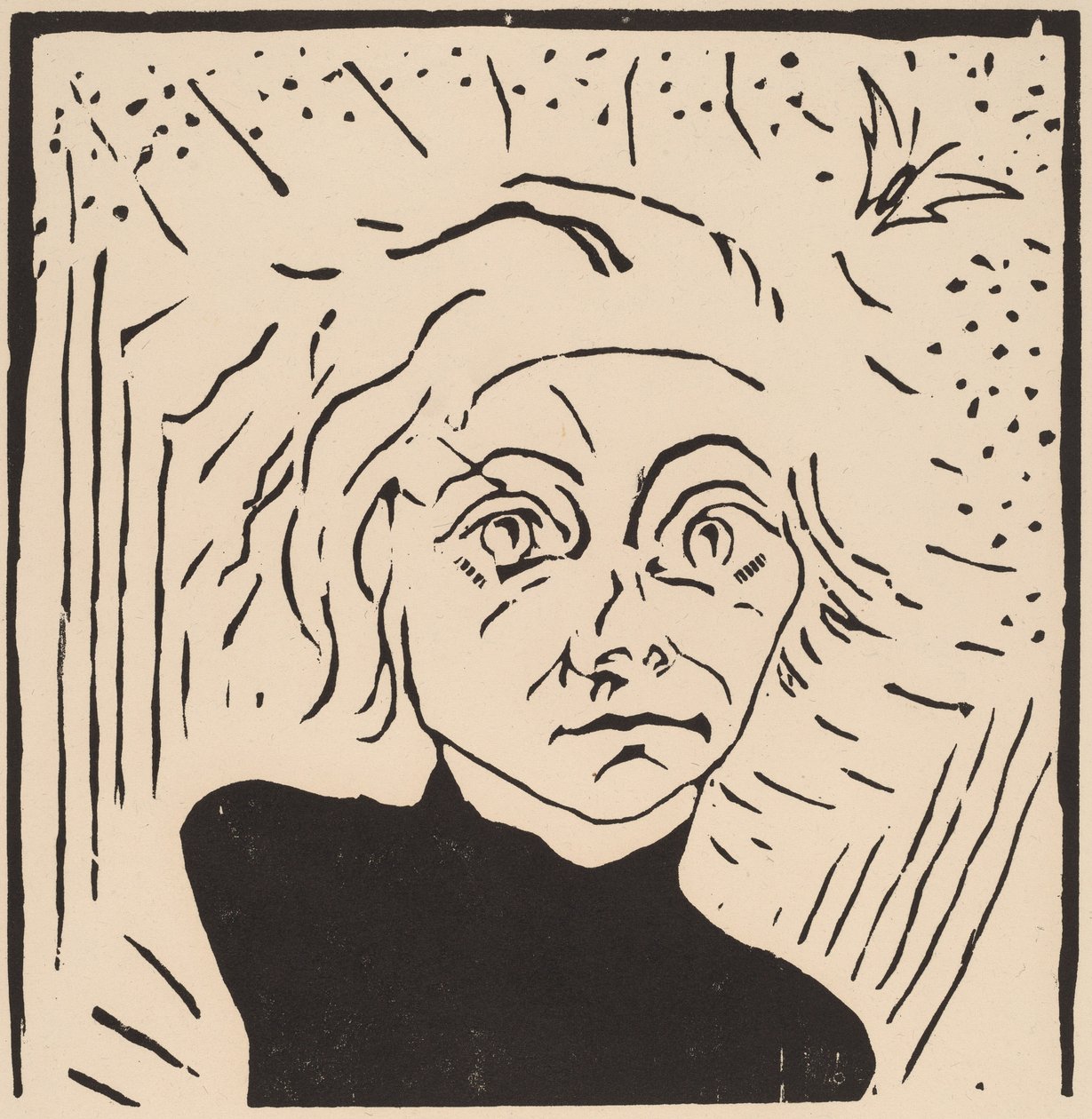 Sidi Heckel, 1919. autorstwa Walter Gramatte