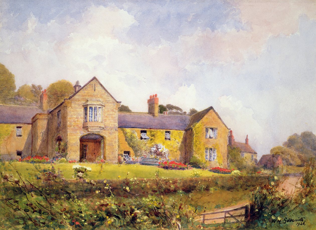 Dom na wsi, 1926 autorstwa Walter H. Goldsmith