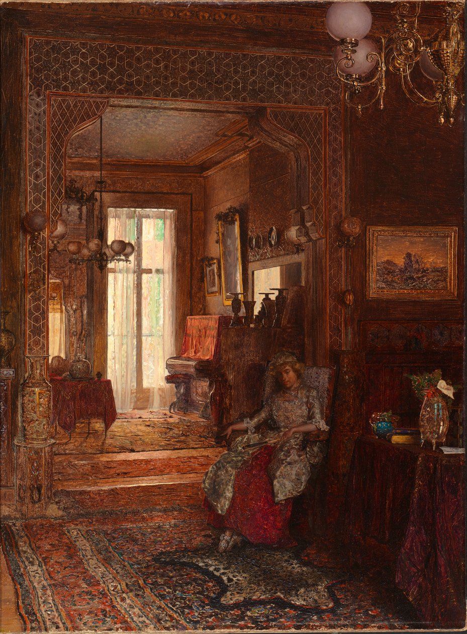 Wnętrze lasu, 1878. autorstwa Walter L. Palmer