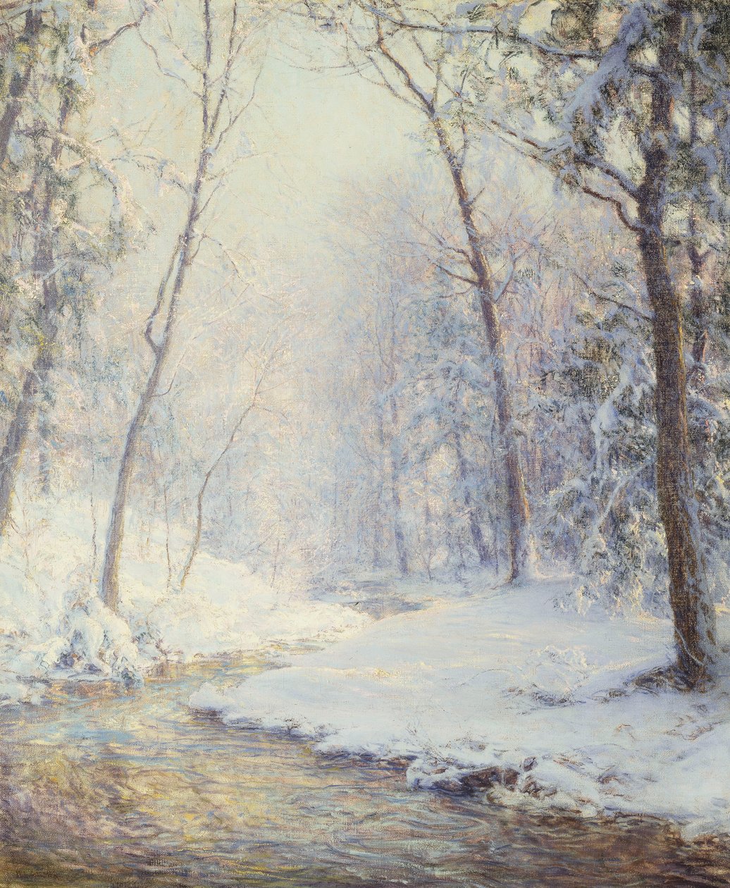 Wczesny śnieg autorstwa Walter Launt Palmer