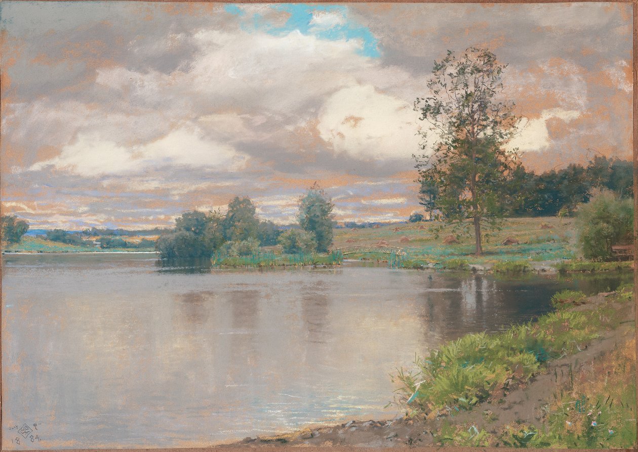 Jezioro w Appledale autorstwa Walter Launt Palmer