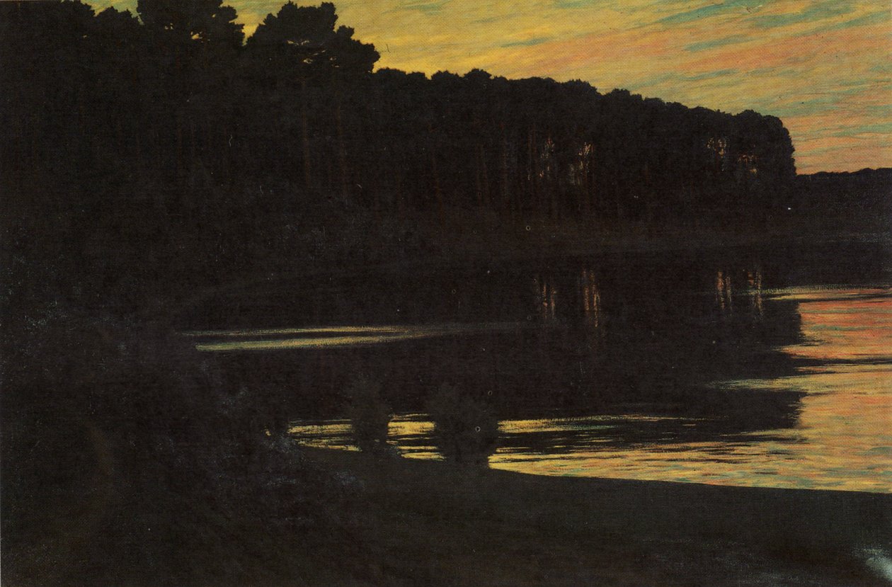 Niemiecki: Grunewaldsee Jezioro Grunewald


Tytuł alternatywny: niemiecki: Sonnenuntergang über dem Grunewaldsee Lake Grunewald autorstwa Walter Leistikow