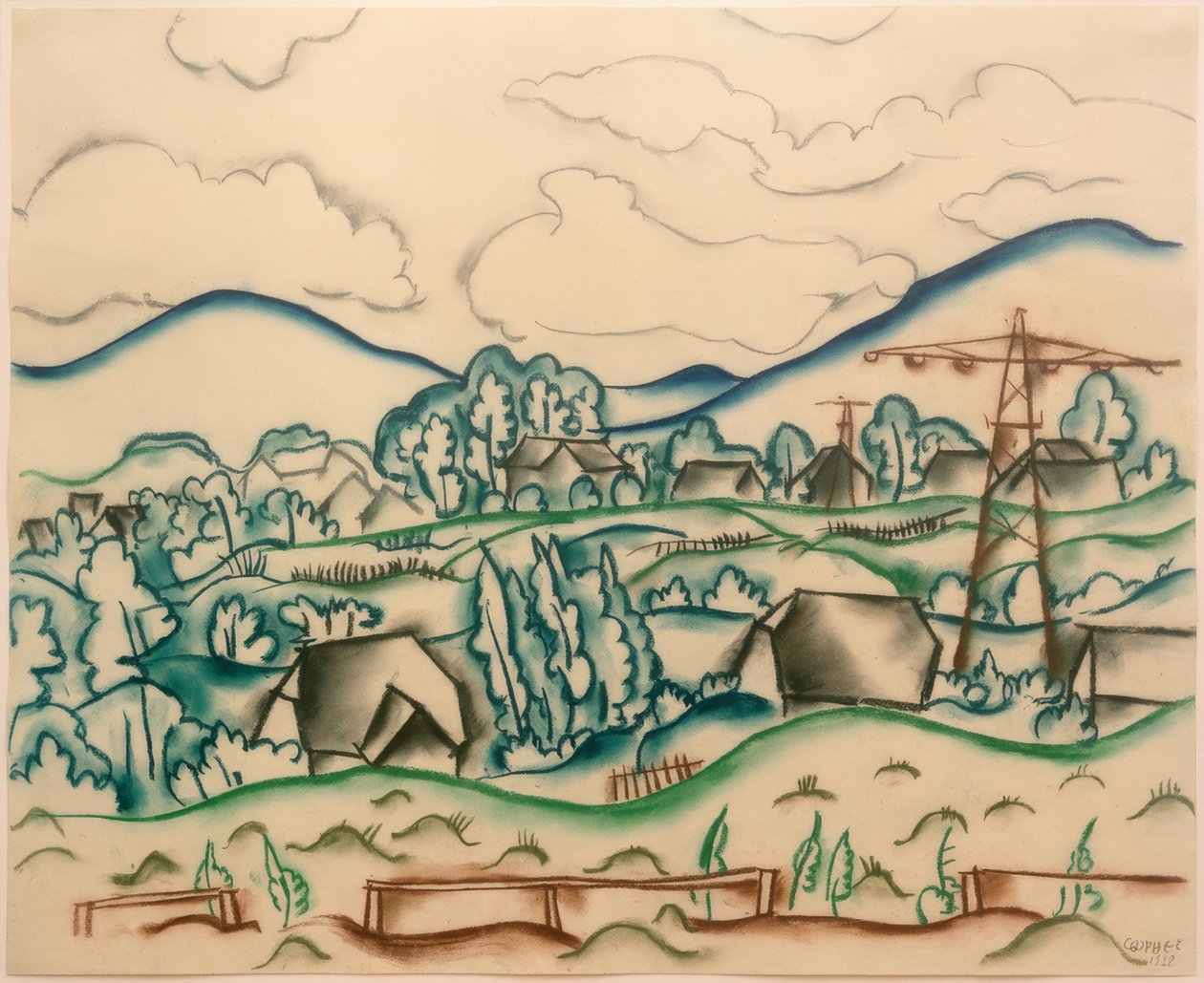 W Sauerland, 1928 autorstwa Walter Ophey
