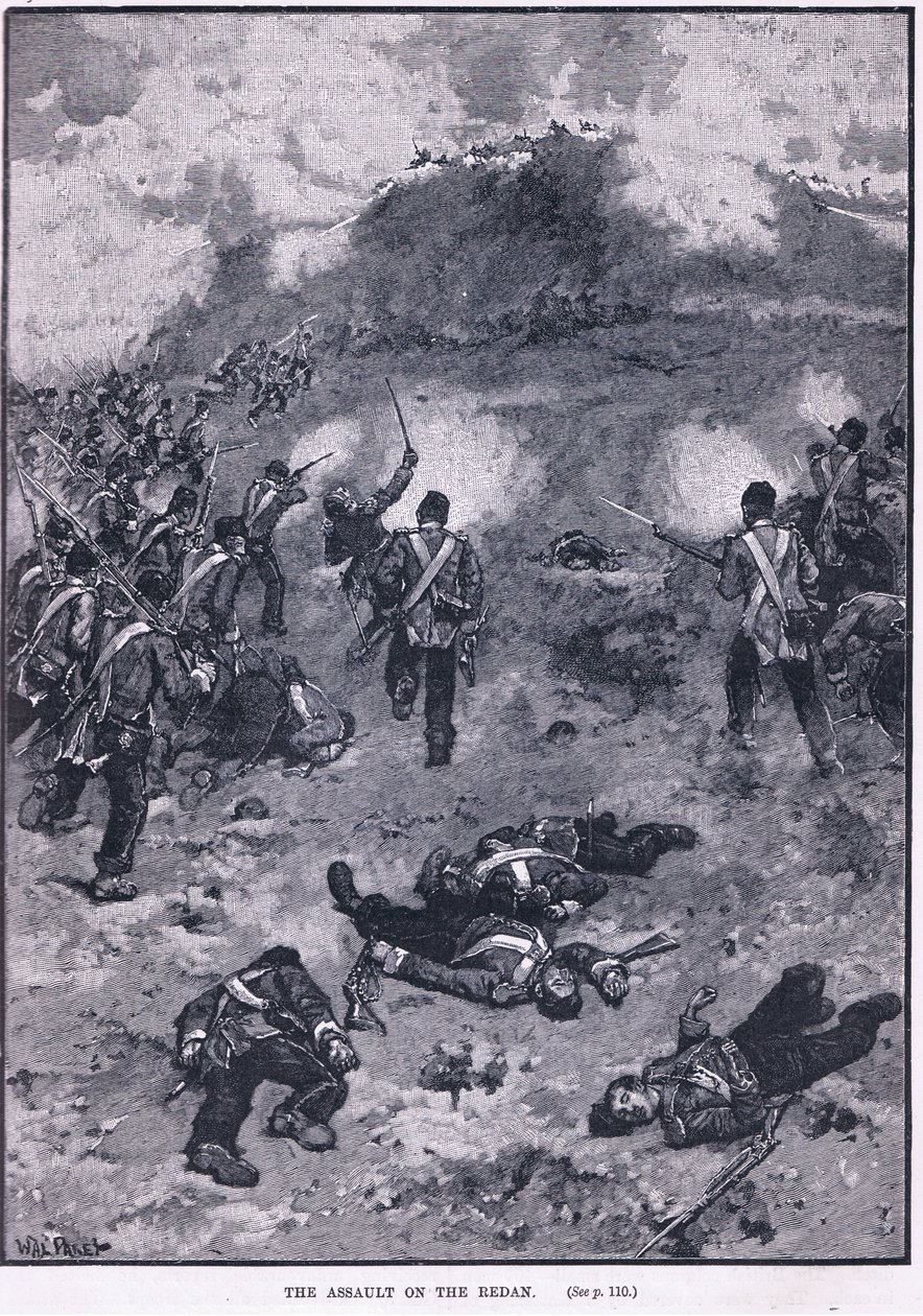 Szturm na Redan 1855 AD autorstwa Walter Paget