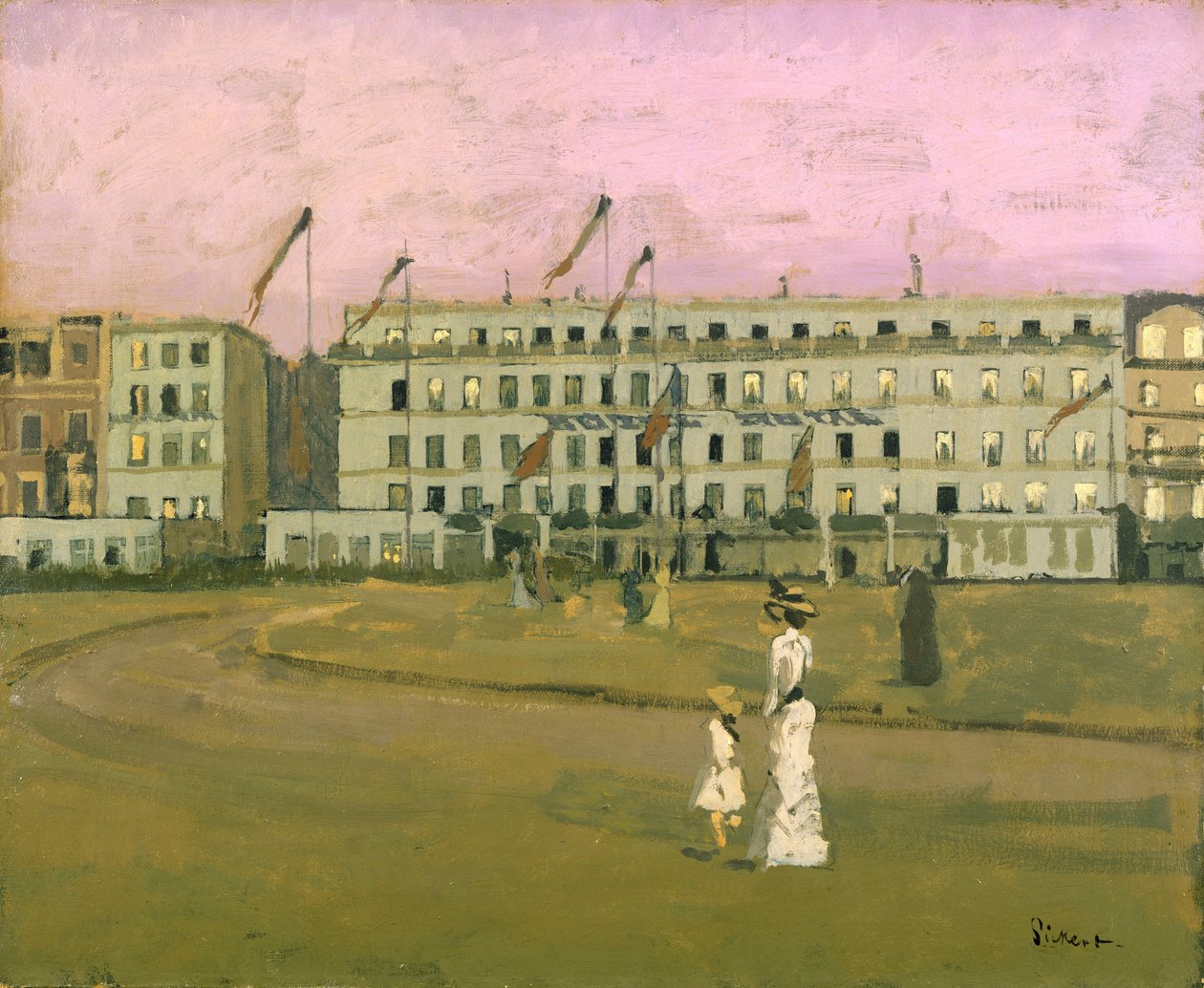 Hotel Royal, Dieppe autorstwa Walter Richard Sickert